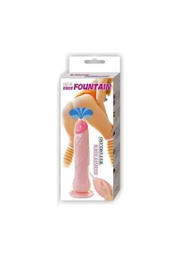 Eros Realistic Dildo with Ejaculation Function and Suction Cup