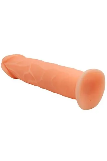 BAILE Realistic Dildo Vive 19.8 cm with Suction Cup Natural Color