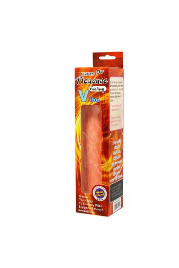 BAILE Realistic Dildo Vive 19.8 cm with Suction Cup Natural Color