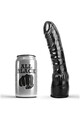 ALL BLACK Dildo Black Realistic 20 cm