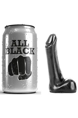 All Black Dildo: Small and Slim for Intimate Pleasure