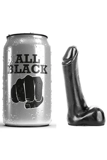 Dildo All Black: Piccolo e Sottile per Piacere Intimo