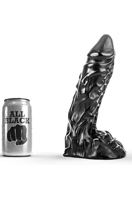 Dildo ALL BLACK 23 cm