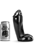 ALL BLACK Dildo Realistico 18 cm
