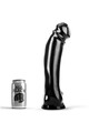 All Black Dildo: Hypoallergenic PVC Vaginal and Anal Sex Toy