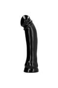 Dildo All Black: Giocattolo Sessuale Vaginale e Anale in PVC Ipoallergenico