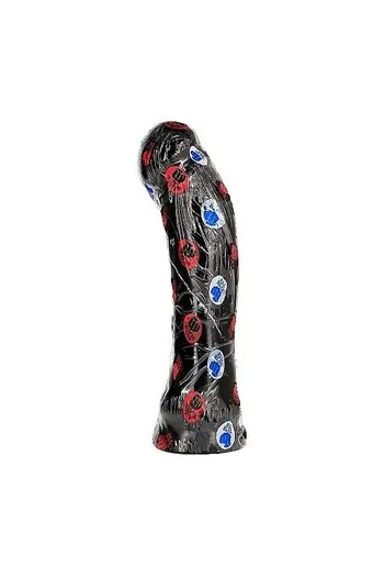 All Black Dildo: Hypoallergenic PVC Vaginal and Anal Sex Toy