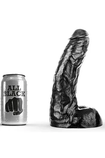 ALL BLACK Dildo 25.5 cm