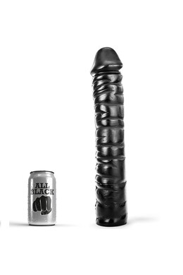 ALL BLACK Dildo 38 cm