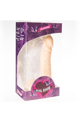 Realistic Dildo Eban Natural 19 cm - PINK ROOM