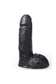HUNG SYSTEM Dildo Realistico Nero CESAR 19 cm
