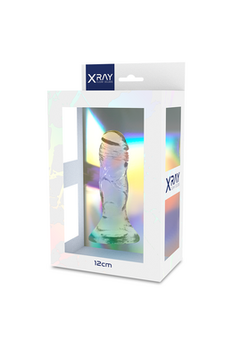 X RAY Clear Transparent Dildo 12 cm x 2.6 cm