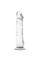 X RAY Dildo Trasparente Clear 21 cm x 4 cm