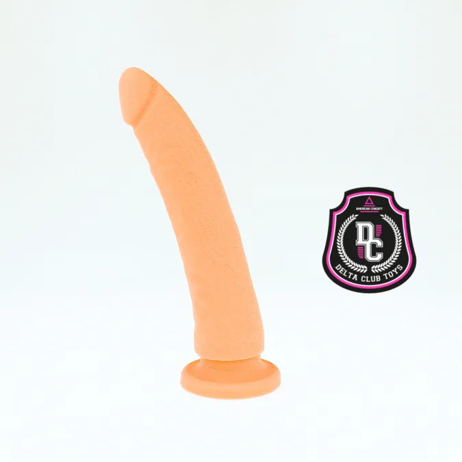 DELTACLUB Dildo Realistico in Silicone Medicale 17 cm x 3 cm