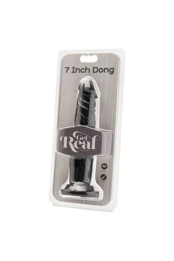 GET REAL - Dildo Realistico 18 cm Nero