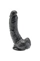 GET REAL Dildo 20,5 cm con Testicoli Nero