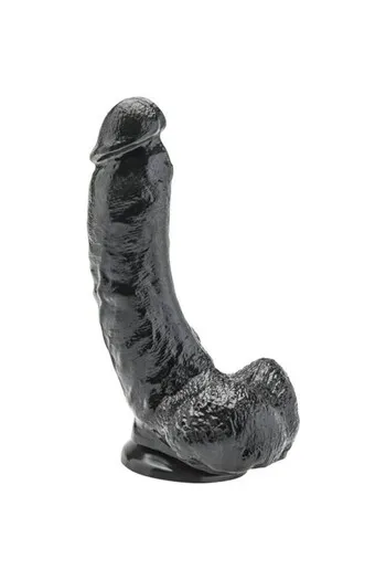 GET REAL Dildo 20,5 cm con Testicoli Nero
