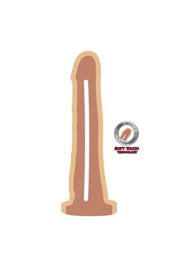 GET REAL Dildo Doppia Densità 19 cm Colore Pelle