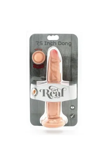 GET REAL Dildo Doppia Densità 19 cm Colore Pelle