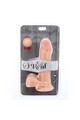 GET REAL - Dual Density Dildo 18 cm with Natural Testicles