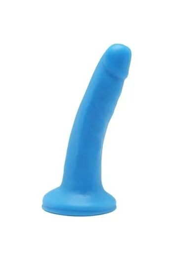 GET REAL - Happy Dicks Dildo 12 cm Blue