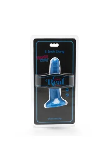 GET REAL - Happy Dicks Dildo 12 cm Blue