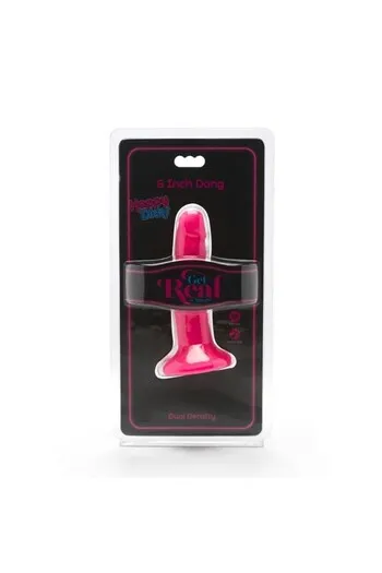 GET REAL Happy Dicks Dildo 12 cm Rosa