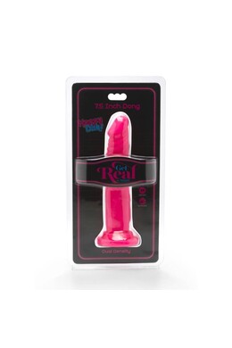 Get Real - Happy Dicks Dildo 19 cm Rosa