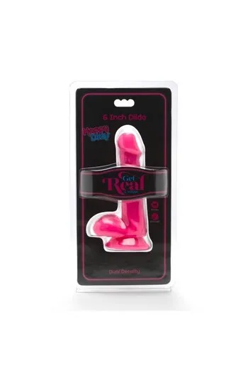 Dildo Happy Dicks 12 cm con Testicoli Rosa