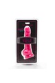 GET REAL Happy Dicks Dildo 19 cm with Balls Pink