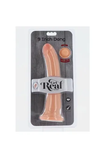 GET REAL Dildo a Doppia Densità 20,5 cm Naturale