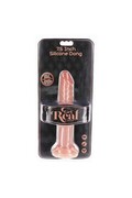 GET REAL Dildo in Silicone 19 cm Colore Naturale con Ventosa