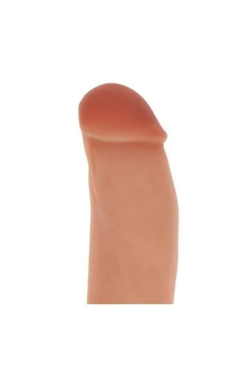 GET REAL - Dildo in Silicone 18 cm con Testicoli Naturali