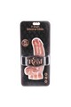 GET REAL - Silicone Dildo 18 cm with Natural Balls
