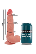ROCKARMY Ranger Dildo Realistico in Silicone Liquido a Doppia Densità 22 cm x 3.6 cm
