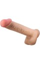 PRETTY LOVE - Sliding Skin Series Realistic Dildo with Suction Cup 26 cm