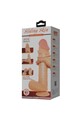 PRETTY LOVE - Dildo Realistico Serie Pelle Scorrevole con Ventosa 26 cm
