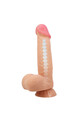 Pretty Love Dildo Realistico con Ventosa e Pelle Scorrevole, 21,8 cm