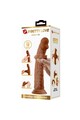 PRETTY LOVE SHARIFE Dildo Realistico 25 cm Marrone con Ventosa