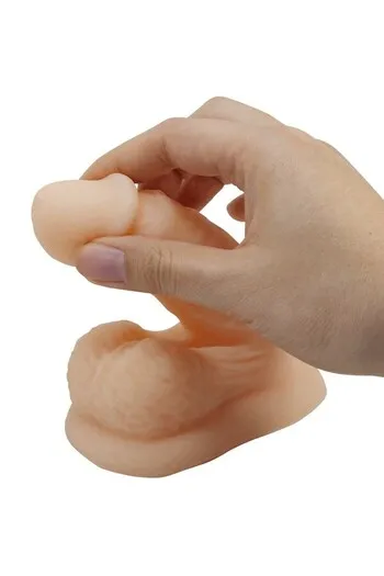 PRETTY LOVE WILDON Dildo Ultra Realistico ed Elastico 10 cm Naturale