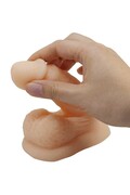 PRETTY LOVE WILDON Dildo Ultra Realistico ed Elastico 10 cm Naturale