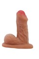 PRETTY LOVE WARNELL Ultra Realistic and Elastic Dildo 9.5 cm Mulato