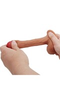 PRETTY LOVE WARNELL Dildo Ultra Realistico ed Elastico 9.5 cm Mulato