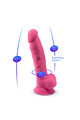 SILEXD Model 1 Realistic Dildo Glow in the Dark Pink 17.5 cm