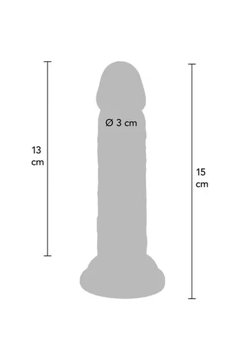 GET REAL Dildo Realistico Deluxe 15 cm