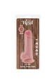 GET REAL - Deluxe Realistic Dildo with Testicles Extra Thick 17 cm