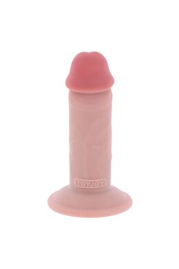 GET REAL Deluxe Thick Double-Density TPE Dildo 13 cm