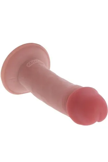 GET REAL Deluxe Thick Double-Density TPE Dildo 18 cm