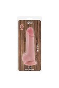 GET REAL Dildo Realistico Deluxe con Testicoli, Extra Spesso 34.5 cm