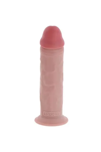 GET REAL Dildo Deluxe Spesso Doppia Densità TPE 25,5 cm